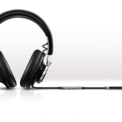 Philips Fidelio HiFi L1 - аудиофилски слушалки с микрофон и управление на звука за iPhone, iPad, iPod 2