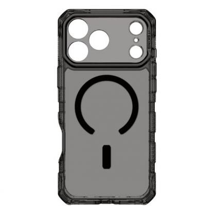 Удароустойчив хибриден кейс за iPhone 17 Pro Max (черен-прозрачен мат) - ItSkins Supreme R Frost MagSafe Case (bulk) 3