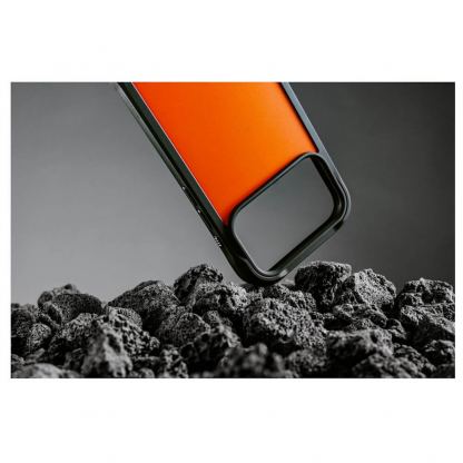 Хибриден удароустойчив кейс с MagSafe за iPhone 17 Pro - Nomad Rugged Case (оранжев) 8