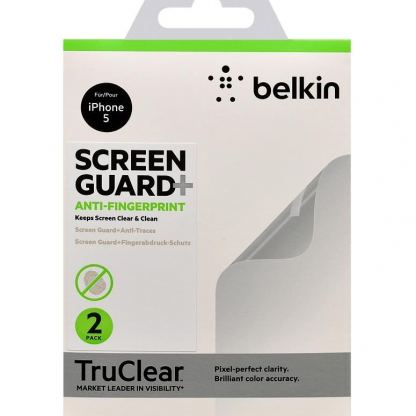 Belkin Screen Guard Smudge - матови защитни покрития за iPod Touch 5 (два броя) 2