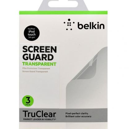 Belkin Screen Guard Clear - защитни покрития за iPod Touch 5 (три броя) 2