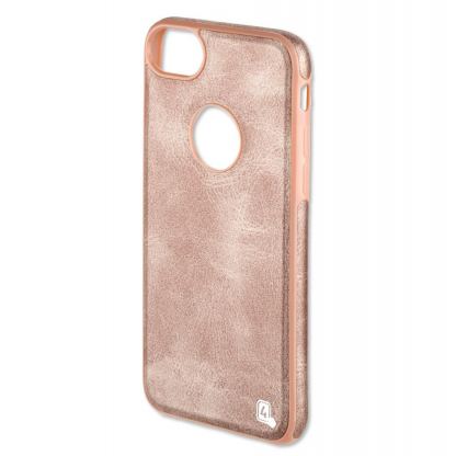 4smarts Monaco Clip Case - качествен кожен кейс за iPhone SE 2020, iPhone 7, iPhone 8 (розово злато) 2