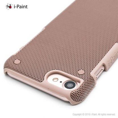 iPaint Pink MC Case - метален кейс за iPhone SE 2020, iPhone 7, iPhone 8 (розов) 3