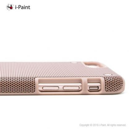 iPaint Pink MC Case - метален кейс за iPhone SE 2020, iPhone 7, iPhone 8 (розов) 5