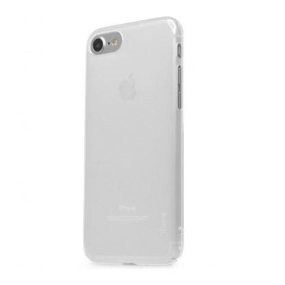 Torrii Healer Case - самовъзстановяващ се поликарбонатов кейс и калено стъкло за iPhone SE 2020, iPhone 7, iPhone 8 (бял-прозрачен) 4