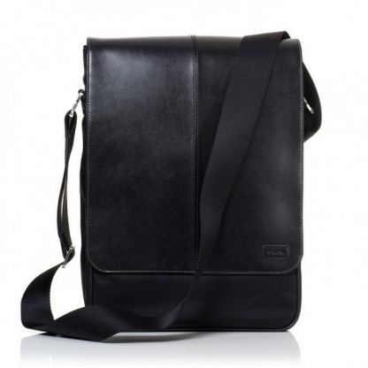 Knomo Stirling Messenger Bag 15 - унисекс чанта за преносими компютри до 15 инча (черен) 2