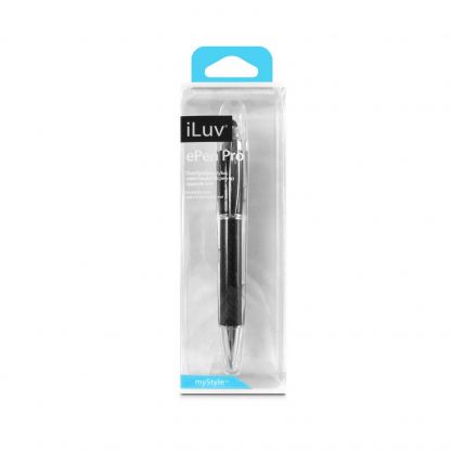 iLuv ePen Pro Stylus - химикал и тъч писалка за iPhone, iPad, iPod и устройства с капацитивни дисплеи (черен) 2