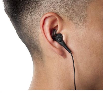 iLuv FitActive SpeakEZ Earphones - спортни слушалки с микрофон и управление на звука за iPhone, iPad, iPod и мобилни устройства (черни) 2