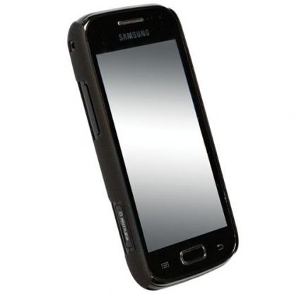 Krusell ColorCover - поликарбонатов кейс за Samsung Galaxy Ace 2 I8160 (черен) 2