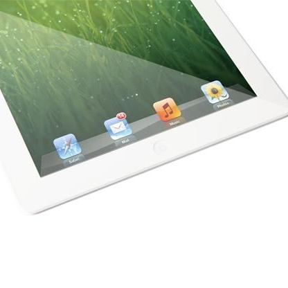 Moshi iVisor AG - качествено защитно покритие за iPad 2/3/4 (бял) 2