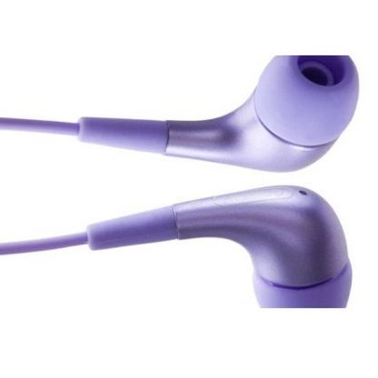 Griffin TuneBuds - слушалки за мобилни телефони с 3.5 мм аудио жак (лилави) 2