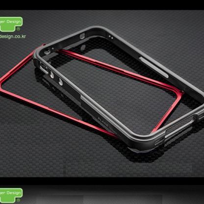 Tiger Design Metal Bumper Blade - алуминиев бъмпър  за iPhone 4/4S (черен) 2