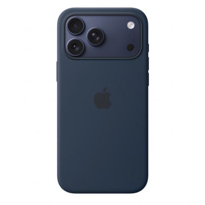 Оригинален силиконов кейс с MagSafe за iPhone 17 Pro Max - Apple iPhone Silicone Case with MagSafe (тъмносин) 2