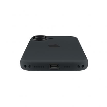 Оригинален силиконов кейс с MagSafe за iPhone 17 - Apple iPhone Silicone Case with MagSafe (черен) 7