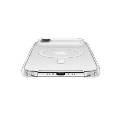 Оригинален кейс с MagSafe за iPhone 17 Air - Apple iPhone Clear Case with MagSafe (черен-прозрачен) 6
