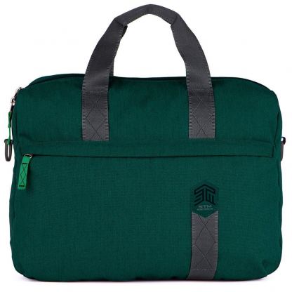 STM Judge Laptop Brief - дизайнерска чанта с дръжки за MacBook и преносими компютри до 15.4 инча (зелен) 5