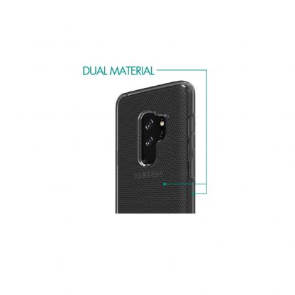 Skech Matrix Case - удароустойчив TPU калъф за Samsung Galaxy S9 plus (прозрачен) 5