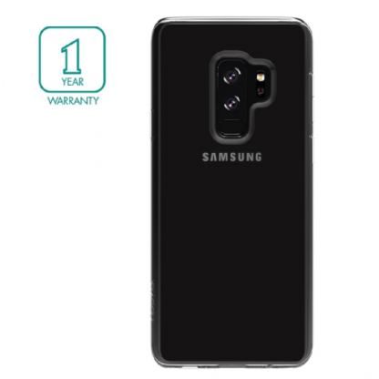 Skech Crystal Case - силиконов TPU калъф за Samsung Galaxy S9 plus (прозрачен) 7