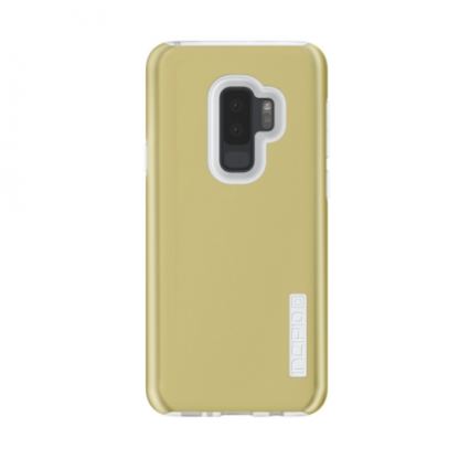 Incipio Dual Pro Case - удароустойчив хибриден кейс за Samsung Galaxy S9 Plus (златист) 5