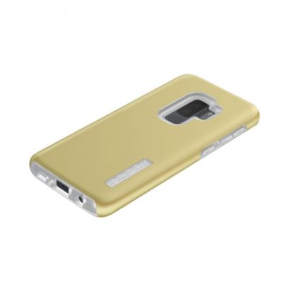 Incipio Dual Pro Case - удароустойчив хибриден кейс за Samsung Galaxy S9 Plus (златист) 6