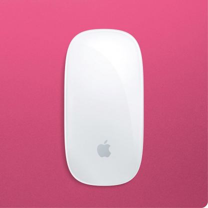 Elago Aluminum Mouse Pad - дизайнерски алуминиев пад за мишка (розов) 4