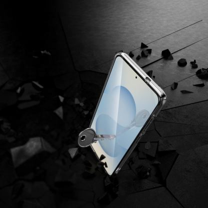 Тънък поликарбонатов кейс и стъклено защитно покритие за дисплея на Samsung Galaxy S26 - 4smarts 360° Protection Set (прозрачен) 5