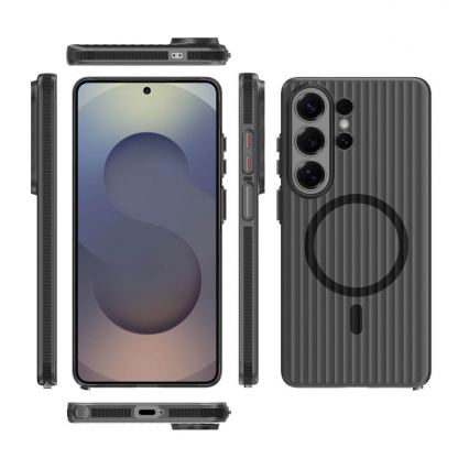 Поликарбонатов кейс с Qi2 за Samsung Galaxy S26 Ultra - 4smarts Aero Magnetic Design Case (черен) 3