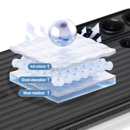 Поликарбонатов кейс с Qi2 за Samsung Galaxy S26 Ultra - 4smarts Aero Magnetic Design Case (черен) 8