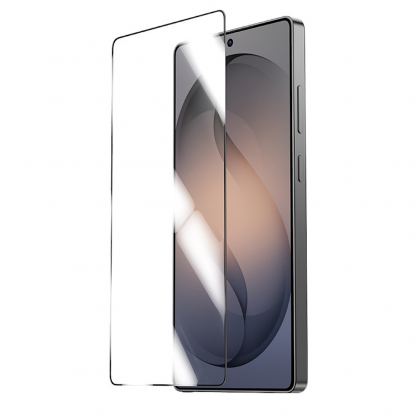 Калено стъклено защитно покритие за дисплея на Samsung Galaxy S26 - Benks Warrior AR Full Screen Tempered Glass (черен-прозрачен) 5