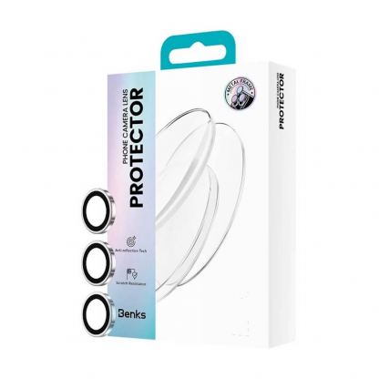 Предпазни стъклени лещи за камерата на Samsung Galaxy S26, Galaxy S26 Plus - Benks Warrior Tempered Glass Camera Lens Protector (прозрачен) 11