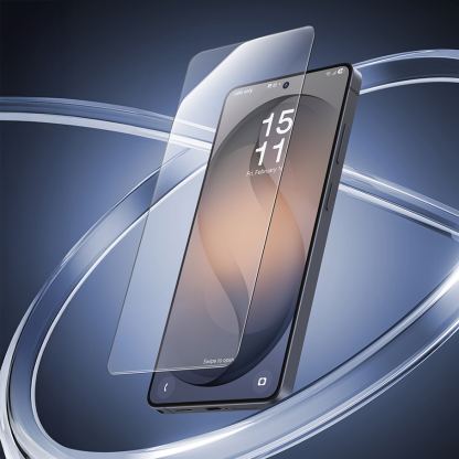 Калено стъклено защитно покритие за дисплея на Samsung Galaxy S26 - Benks Ultra Shield HD Tempered Glass (черен-прозрачен) 5