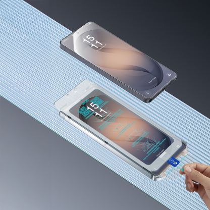 Калено стъклено защитно покритие за дисплея на Samsung Galaxy S26 - Benks Ultra Shield HD Tempered Glass (черен-прозрачен) 6