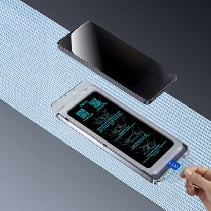 Стъклено защитно покритие с определен ъгъл на виждане за дисплея на Samsung Galaxy S26 - Benks Ultra Shield Privacy Tempered Glass (черен-прозрачен) 6