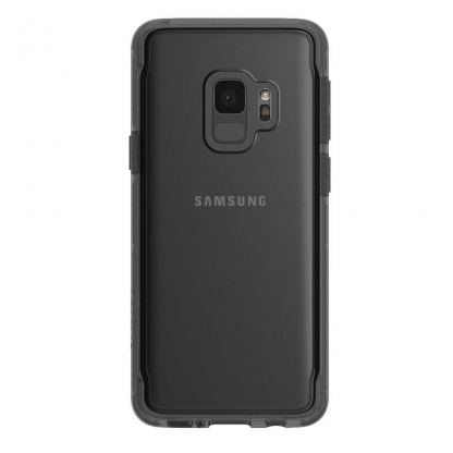 Griffin Survivor Clear - хибриден удароустойчив кейс за Samsung Galaxy S9 (прозрачен-черен) 5