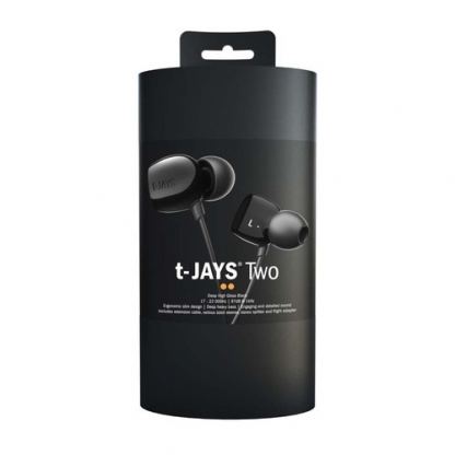 JAYS t-JAYS Two In-Ear Earphones - слушалки за мобилни устройства (черен) 2