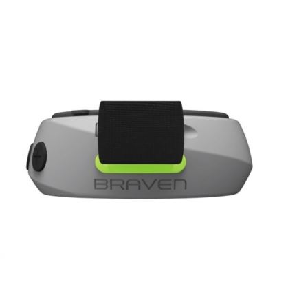 Braven 105 Active Series Bluetooth Speaker - безжичен Bluetooth спийкър със спийкърфон за мобилни устройства (сив-зелен) 7