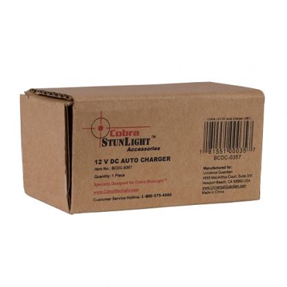 Cobra Stunlight XBC 12V DC Car Charger - зарядно за Cobra Stunlight 2