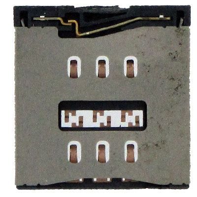 OEM Sim iPhone 5 Connector - резервен слот конектор за сим картата на iPhone 5 2