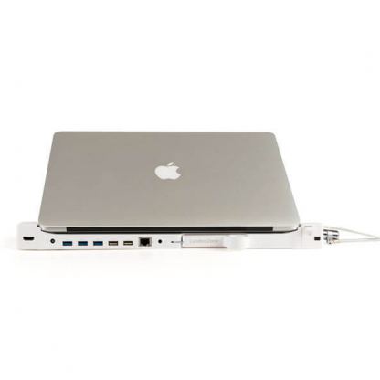 LandingZone Dock Pro Retina 15 - мултифункционален хъб за зареждане и свързване на допълнителна периферия за MacBook Pro Retina 15 (бял) 3