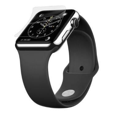 Belkin InvisiGlass Advanced Screen Protection - калено стъклено защитно покритие за Apple Watch 42 mm (прозрачен) 2