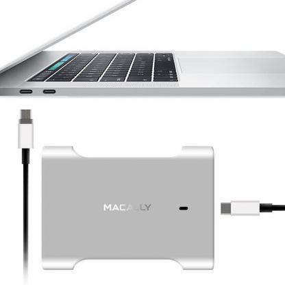 Macally 61W Pro Charger with magnetic USB-C Cable - захранване с отделен магнитен USB-C кабел за MacBook и компютри с USB-C вход 4