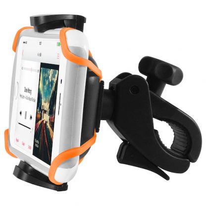Macally Bike Holder - универсална поставка за колело за iPhone и мобилни телефони (черна) 5