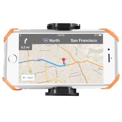 Macally Bike Holder - универсална поставка за колело за iPhone и мобилни телефони (черна) 6