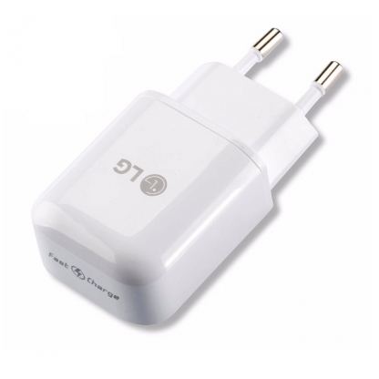 LG USB-C Fast Charger MCS-H06EP/ED - захранване с USB изход и технология за бързо зареждане (бял) (bulk) 2