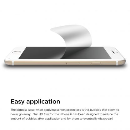 Elago HD Professional Film - качествено защитно покритие за дисплея на iPhone 8 Plus, iPhone 7 Plus, iPhone 6S Plus, iPhone 6 Plus (bulk) 3