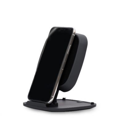 Zens x Knomo Stage Power Pad 10W KNSC06B/00 - док станция и поставка за безжично зареждане на Qi съвместими устройства (черен) 2