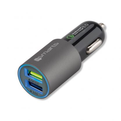 4smarts Travel Set Box - комплект аксесоари кабел, зарядно и поставка за мобилни устройства (черен) 4