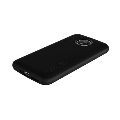 Incipio Dual Pro Case - удароустойчив хибриден кейс за Motorola Moto G5s (черен) 4