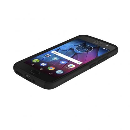 Incipio Dual Pro Case - удароустойчив хибриден кейс за Motorola Moto G5s (черен) 8