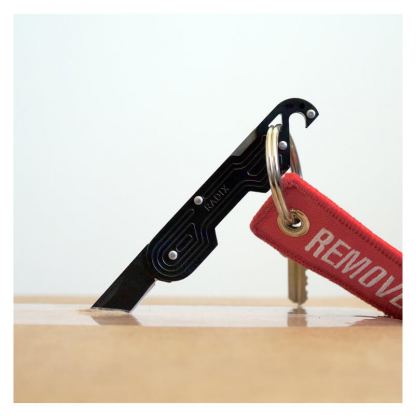 Radix Key Blade Keychain Folding Knife - ключодържател с отварачка и сгъваемо ножче 5